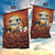 Coquette Pumpkin Halloween Garden Flag It's Spooky Season LT05 - Wonder Print Shop