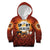 Coquette Pumpkin Halloween Kid Hoodie It's Spooky Season LT05 - Wonder Print Shop