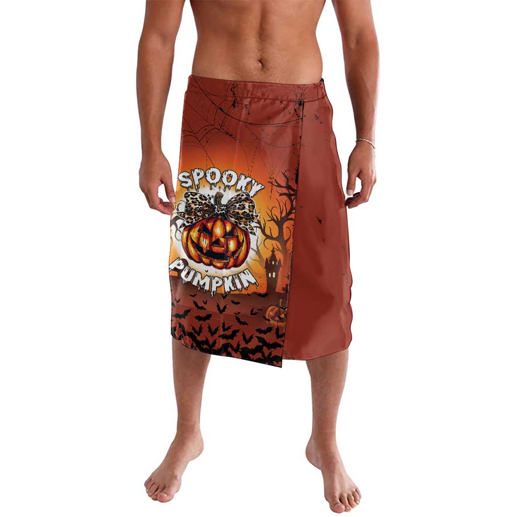 Coquette Pumpkin Halloween Lavalava It's Spooky Season LT05 - Wonder Print Shop