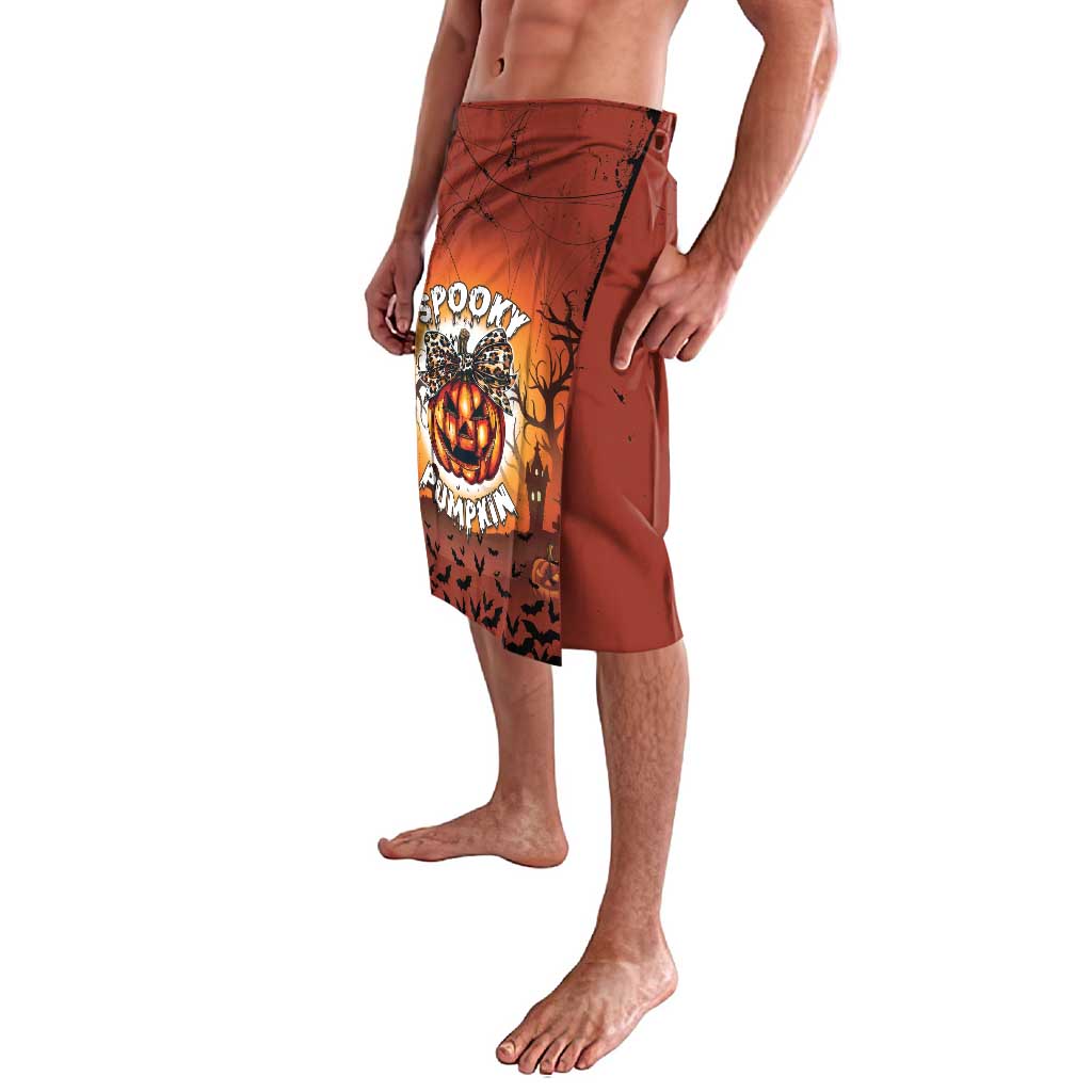 Coquette Pumpkin Halloween Lavalava It's Spooky Season LT05 - Wonder Print Shop