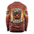 Coquette Pumpkin Halloween Long Sleeve Shirt It's Spooky Season LT05 - Wonder Print Shop