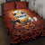 Coquette Pumpkin Halloween Quilt Bed Set It's Spooky Season LT05 - Wonder Print Shop