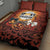 Coquette Pumpkin Halloween Quilt Bed Set It's Spooky Season LT05 - Wonder Print Shop