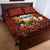 Coquette Pumpkin Halloween Quilt Bed Set It's Spooky Season LT05 - Wonder Print Shop