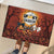 Coquette Pumpkin Halloween Rubber Doormat It's Spooky Season LT05 - Wonder Print Shop