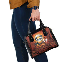Coquette Pumpkin Halloween Shoulder Handbag It's Spooky Season