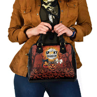 Coquette Pumpkin Halloween Shoulder Handbag It's Spooky Season
