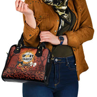 Coquette Pumpkin Halloween Shoulder Handbag It's Spooky Season
