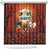 Coquette Pumpkin Halloween Shower Curtain It's Spooky Season