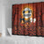 Coquette Pumpkin Halloween Shower Curtain It's Spooky Season