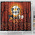 Coquette Pumpkin Halloween Shower Curtain It's Spooky Season