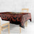 Coquette Pumpkin Halloween Tablecloth It's Spooky Season LT05 - Wonder Print Shop