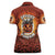 Coquette Pumpkin Halloween Women Polo Shirt It's Spooky Season LT05 - Wonder Print Shop