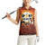 Coquette Pumpkin Halloween Women Sleeveless Polo Shirt It's Spooky Season LT05 - Wonder Print Shop