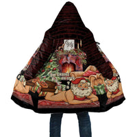 Funny Christmas Cloak Naughty Santa Im Laying On Your Present - Wonder Print Shop