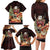 Funny Christmas Family Matching Long Sleeve Bodycon Dress and Hawaiian Shirt Naughty Santa Im Laying On Your Present - Wonder Print Shop