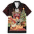 Funny Christmas Family Matching Mermaid Dress and Hawaiian Shirt Naughty Santa Im Laying On Your Present - Wonder Print Shop