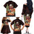 Funny Christmas Family Matching Off The Shoulder Long Sleeve Dress and Hawaiian Shirt Naughty Santa Im Laying On Your Present - Wonder Print Shop