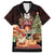 Funny Christmas Family Matching Off The Shoulder Long Sleeve Dress and Hawaiian Shirt Naughty Santa Im Laying On Your Present - Wonder Print Shop