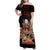 Funny Christmas Family Matching Off Shoulder Maxi Dress and Hawaiian Shirt Naughty Santa Im Laying On Your Present - Wonder Print Shop