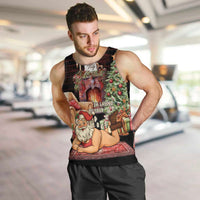 Funny Christmas Men Tank Top Naughty Santa Im Laying On Your Present - Wonder Print Shop