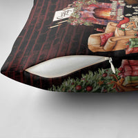 Funny Christmas Pillow Cover Naughty Santa Im Laying On Your Present - Wonder Print Shop