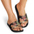 Funny Christmas Slide Sandals Naughty Santa Im Laying On Your Present - Wonder Print Shop