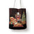 Funny Christmas Tote Bag Naughty Santa Im Laying On Your Present - Wonder Print Shop