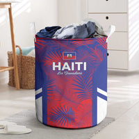 Les Grenadiers Haiti Football Laundry Basket Tropical Vibes - Wonder Print Shop