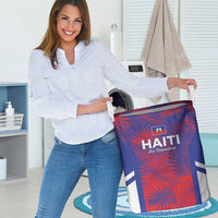 Les Grenadiers Haiti Football Laundry Basket Tropical Vibes - Wonder Print Shop