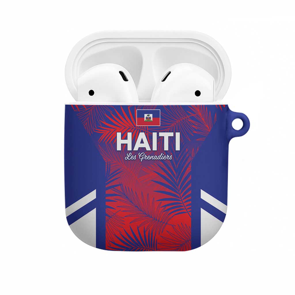 Les Grenadiers Haiti Football AirPods Case Tropical Vibes - Wonder Print Shop