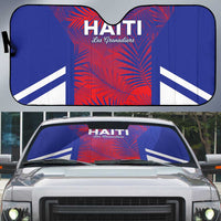 Les Grenadiers Haiti Football Auto Sun Shade Tropical Vibes - Wonder Print Shop