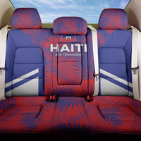 Les Grenadiers Haiti Football Back Car Seat Cover Tropical Vibes - Wonder Print Shop