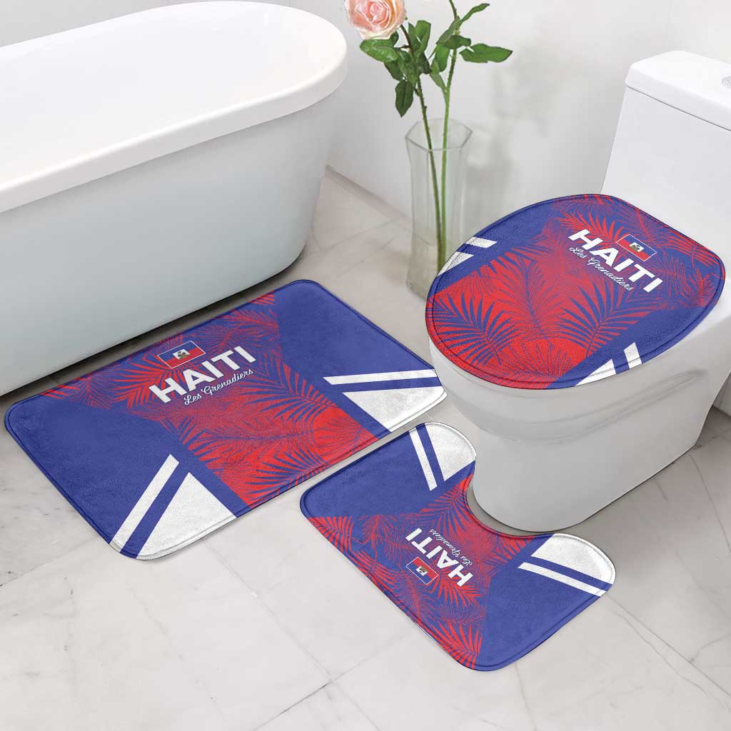 Les Grenadiers Haiti Football Bathroom Set Tropical Vibes - Wonder Print Shop