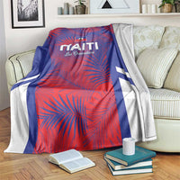 Les Grenadiers Haiti Football Blanket Tropical Vibes - Wonder Print Shop