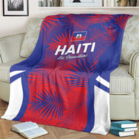 Les Grenadiers Haiti Football Blanket Tropical Vibes - Wonder Print Shop