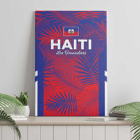 Les Grenadiers Haiti Football Canvas Wall Art Tropical Vibes - Wonder Print Shop