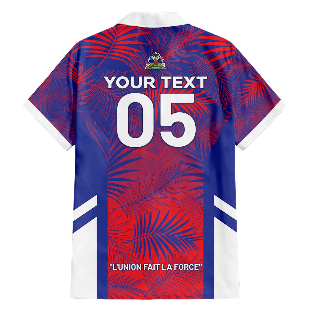 Custom Les Grenadiers Haiti Football Family Matching Short Sleeve Bodycon Dress and Hawaiian Shirt Tropical Vibes - Wonder Print Shop