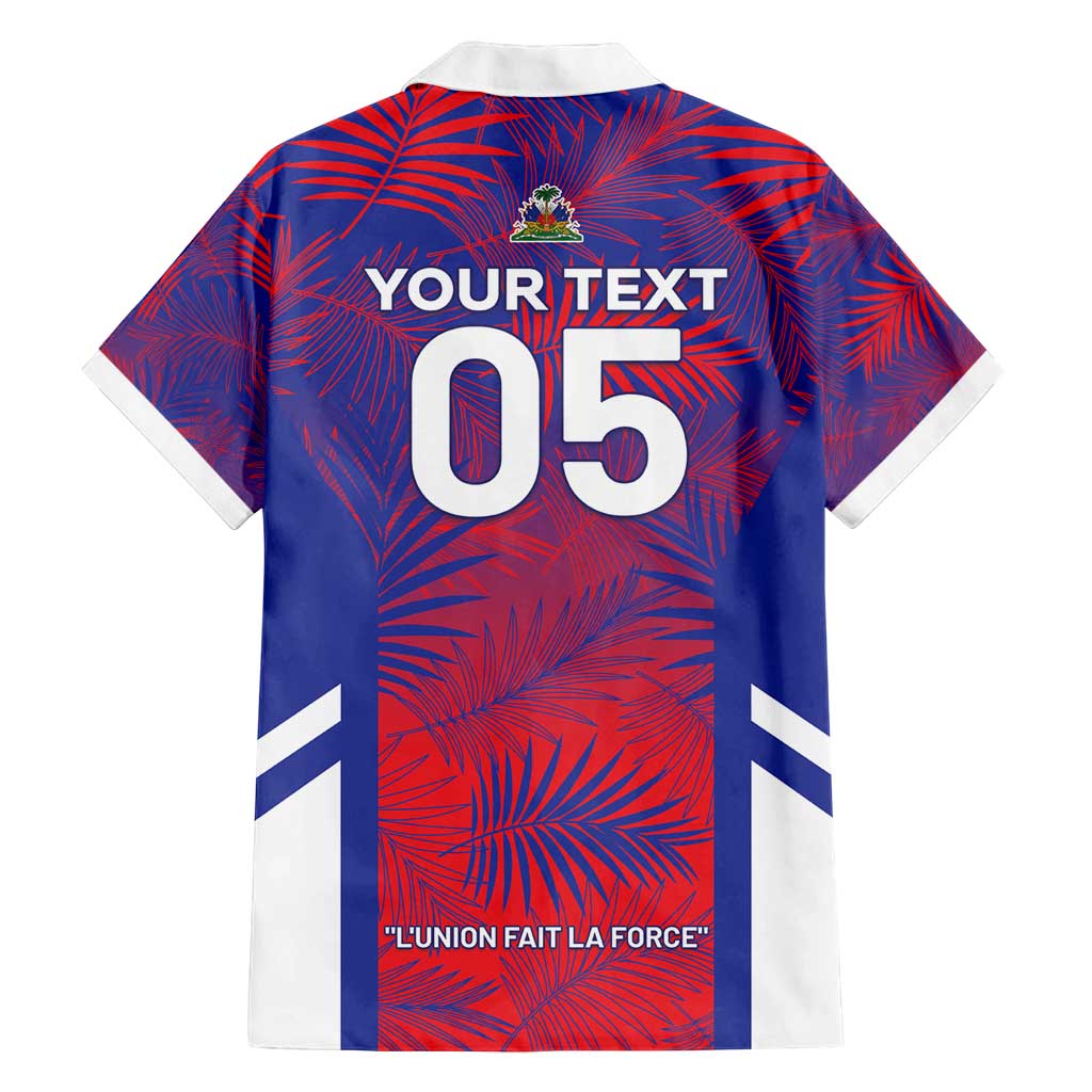 Custom Les Grenadiers Haiti Football Family Matching Summer Maxi Dress and Hawaiian Shirt Tropical Vibes - Wonder Print Shop