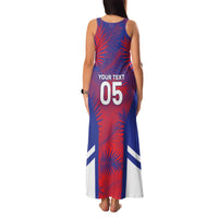 Custom Les Grenadiers Haiti Football Family Matching Tank Maxi Dress and Hawaiian Shirt Tropical Vibes - Wonder Print Shop