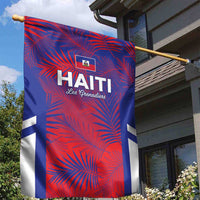 Les Grenadiers Haiti Football Garden Flag Tropical Vibes - Wonder Print Shop