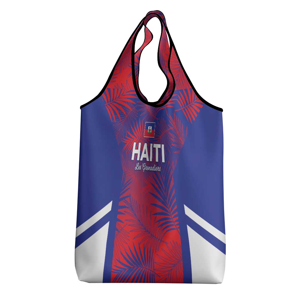 Les Grenadiers Haiti Football Grocery Bag Tropical Vibes - Wonder Print Shop