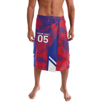 Custom Les Grenadiers Haiti Football Lavalava Tropical Vibes - Wonder Print Shop