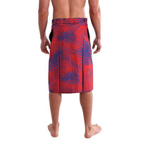 Custom Les Grenadiers Haiti Football Lavalava Tropical Vibes - Wonder Print Shop