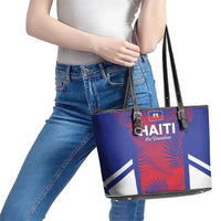 Les Grenadiers Haiti Football Leather Tote Bag Tropical Vibes - Wonder Print Shop