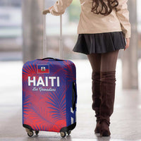 Les Grenadiers Haiti Football Luggage Cover Tropical Vibes - Wonder Print Shop