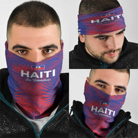 Les Grenadiers Haiti Football Neck Gaiter Tropical Vibes - Wonder Print Shop