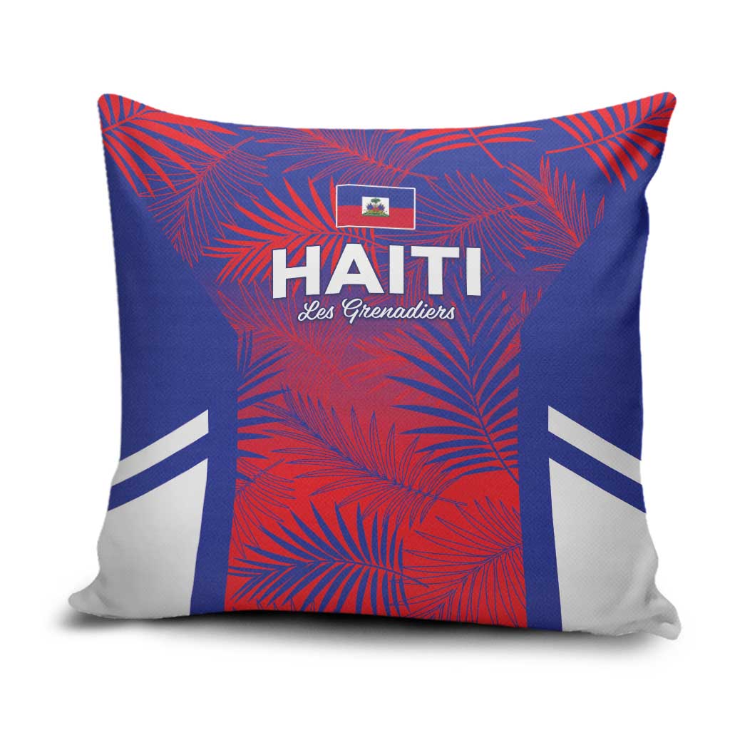 Les Grenadiers Haiti Football Pillow Cover Tropical Vibes - Wonder Print Shop