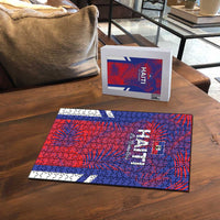 Les Grenadiers Haiti Football Puzzle Tropical Vibes - Wonder Print Shop