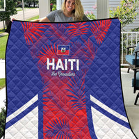 Les Grenadiers Haiti Football Quilt Tropical Vibes - Wonder Print Shop